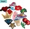 36pcs Random Assorted Styles Embroidered Iron on Patches DIY Sew Applique Repair Patch Sew on Patches for Backpacks Pants Clothes Jeans Jackets Hat